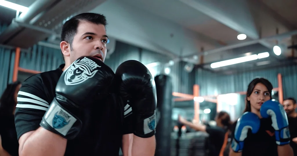 learn kickboxing at Vibe Gym