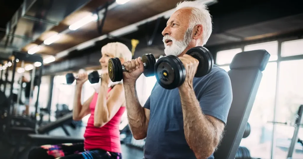 workout for seniors at Vibe Gym