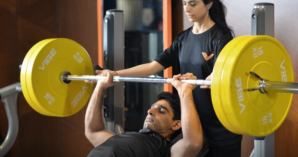 strength training at vibe gym