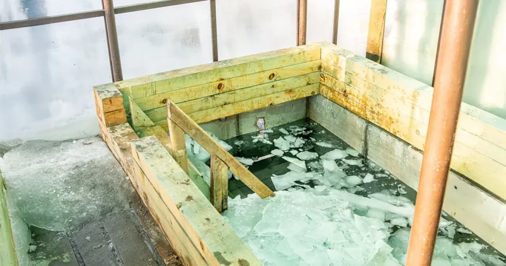 ice bath vs. sauna