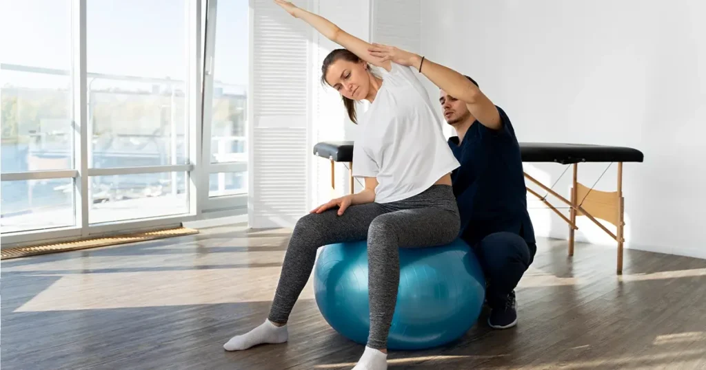 physiotherapy at vibe gym and health club